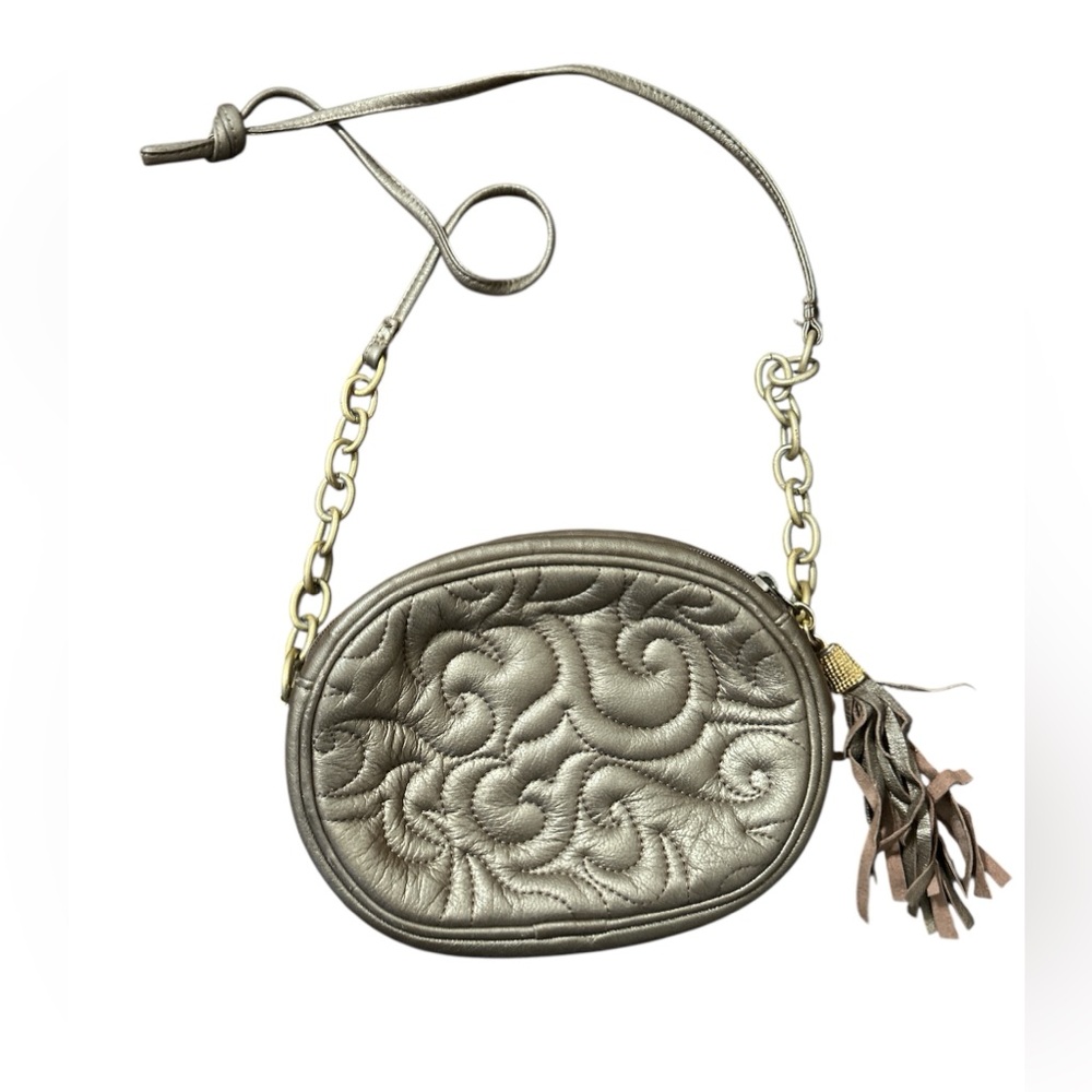 L.J.S. Collection leather Crossbody bag
